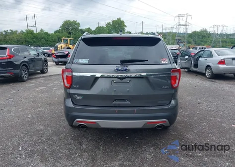 2017 Ford Explorer Xlt z USA, uszkodzony, nr VIN 1FM5K8D80HGA01016
